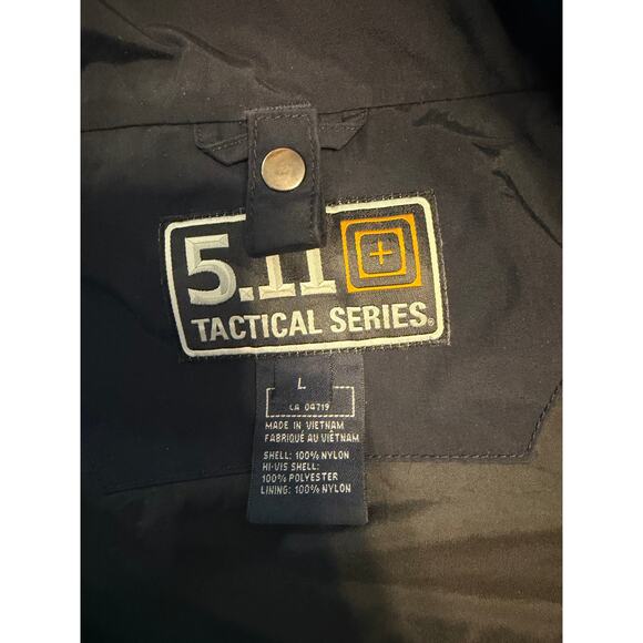 5.11 Tactical Jacket Mens L Responder Heavy Hi-VIS Parka Coat Reflective 2-in-1 - Picture 3 of 8